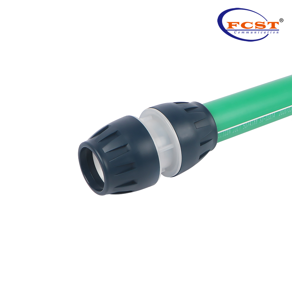 FCST-FDS-GC HDPE Conector de tubería con núcleo de silicona
